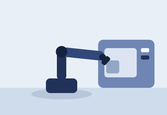 Machine tending